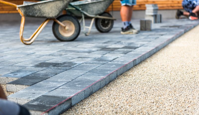 Paver Driveway Installation