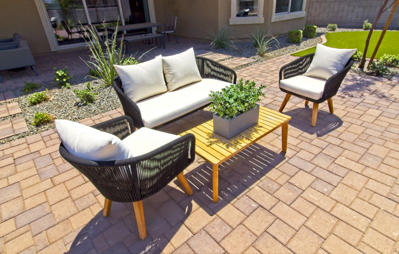 Outdoor Paver Spaces